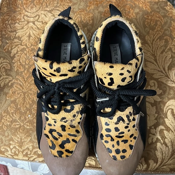 Steve Madden Women's Cliff Animal Sneaker- Size 8 - Picture 11 of 12
